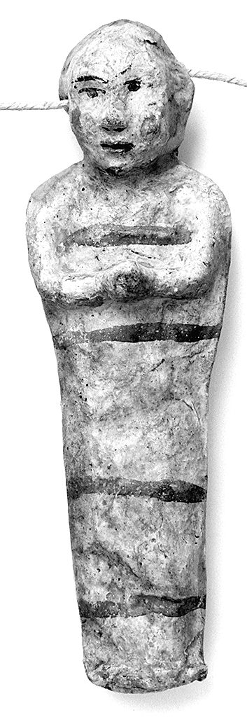 bambino in fasce (ex voto antropomorfo) - valdelsano (secc. XVI/ XIX)