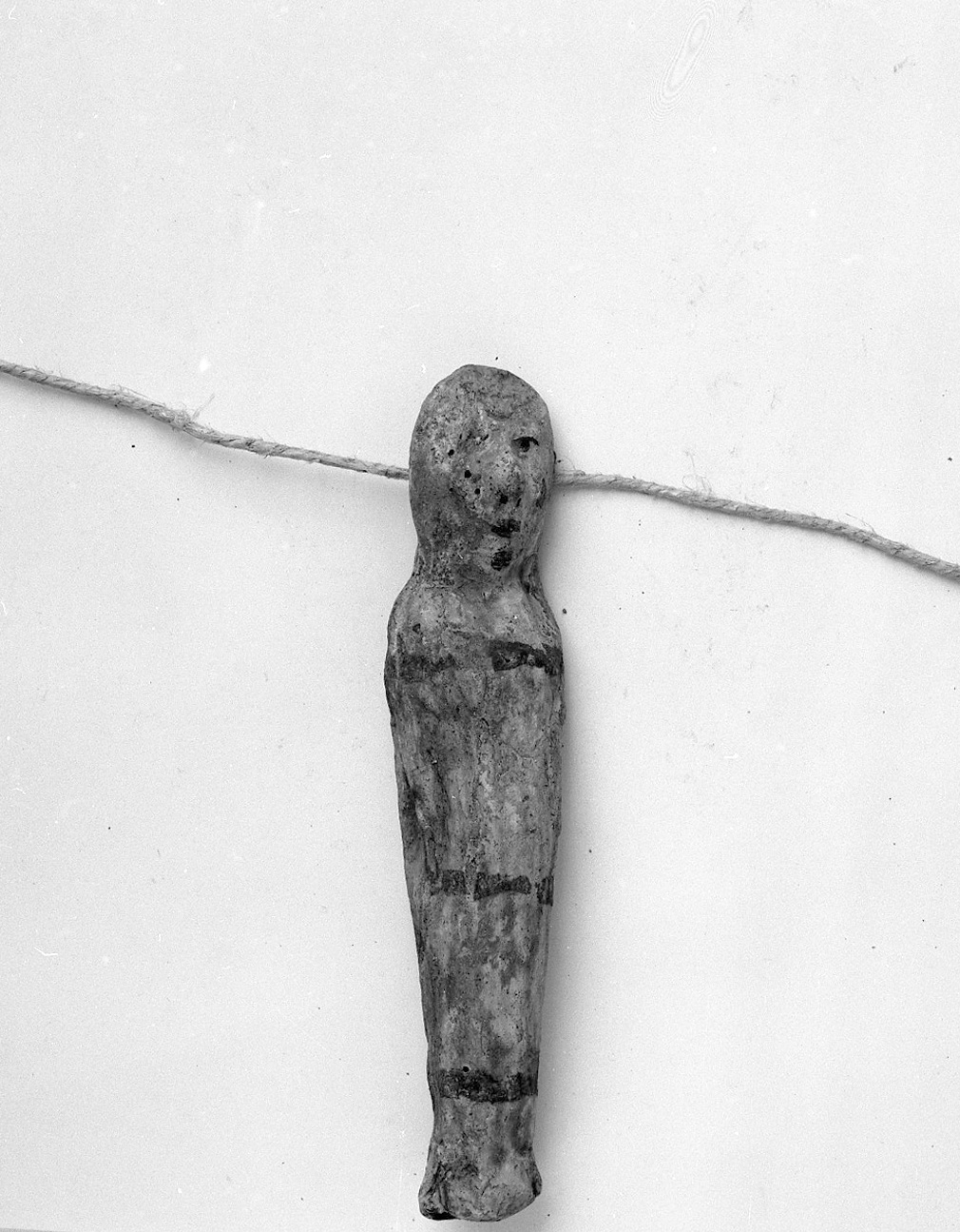 bambino in fasce (ex voto antropomorfo) - valdelsano (secc. XVI/ XIX)