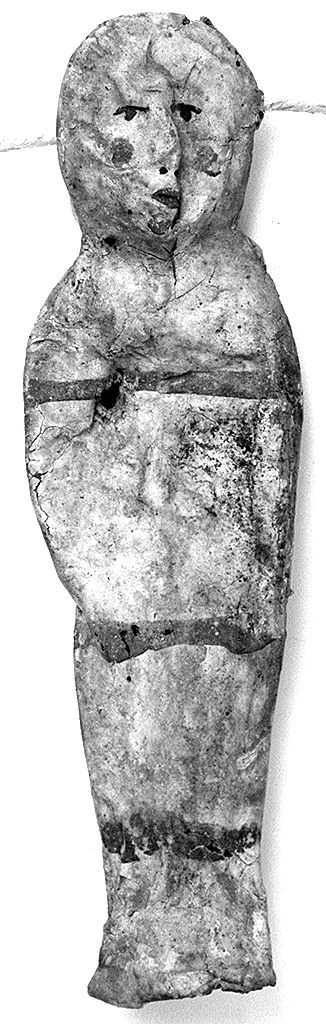 bambino in fasce (ex voto antropomorfo) - valdelsano (secc. XVI/ XIX)