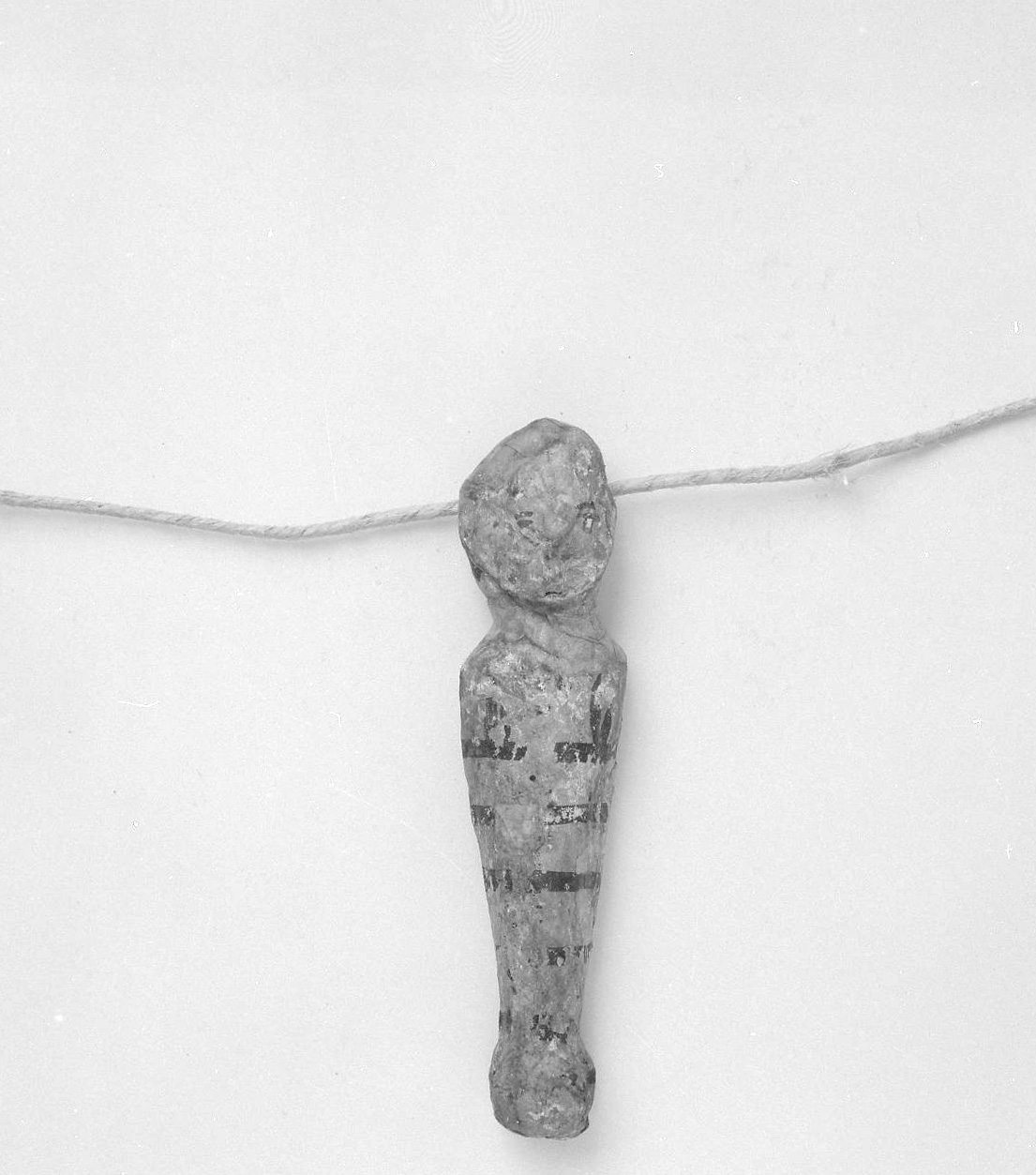 bambino in fasce (ex voto antropomorfo) - valdelsano (secc. XVI/ XIX)