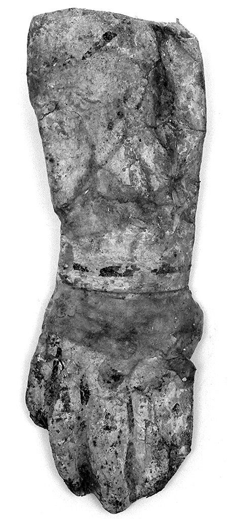 braccio (ex voto antropomorfo) - valdelsano (secc. XVI/ XIX)