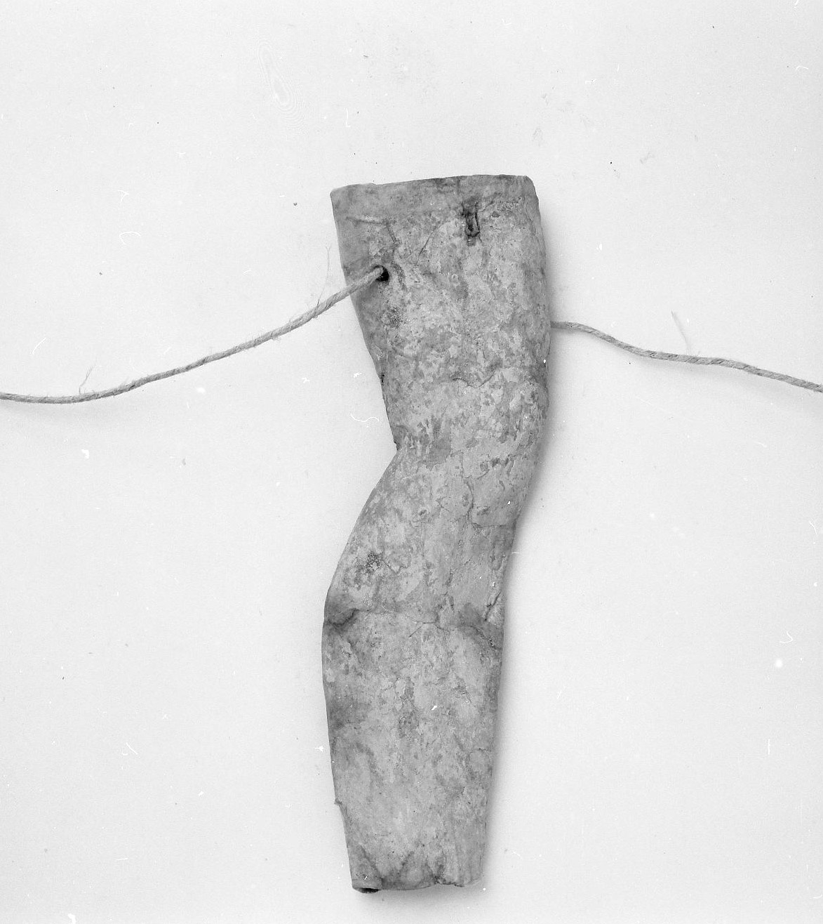 gamba (ex voto antropomorfo) - valdelsano (secc. XVI/ XIX)