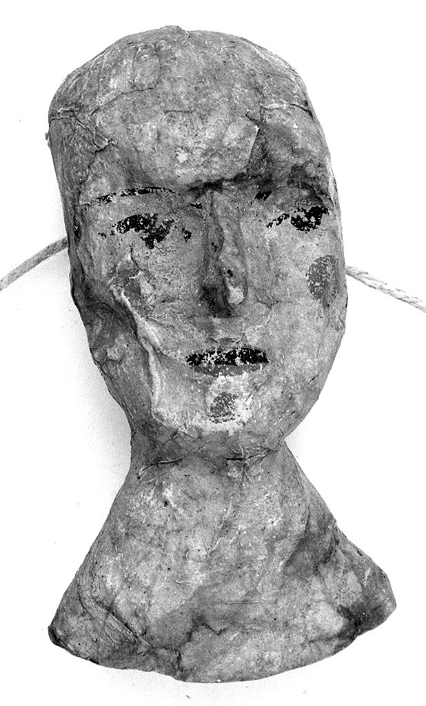 figura a mezzo busto (ex voto antropomorfo) - valdelsano (secc. XVI/ XIX)