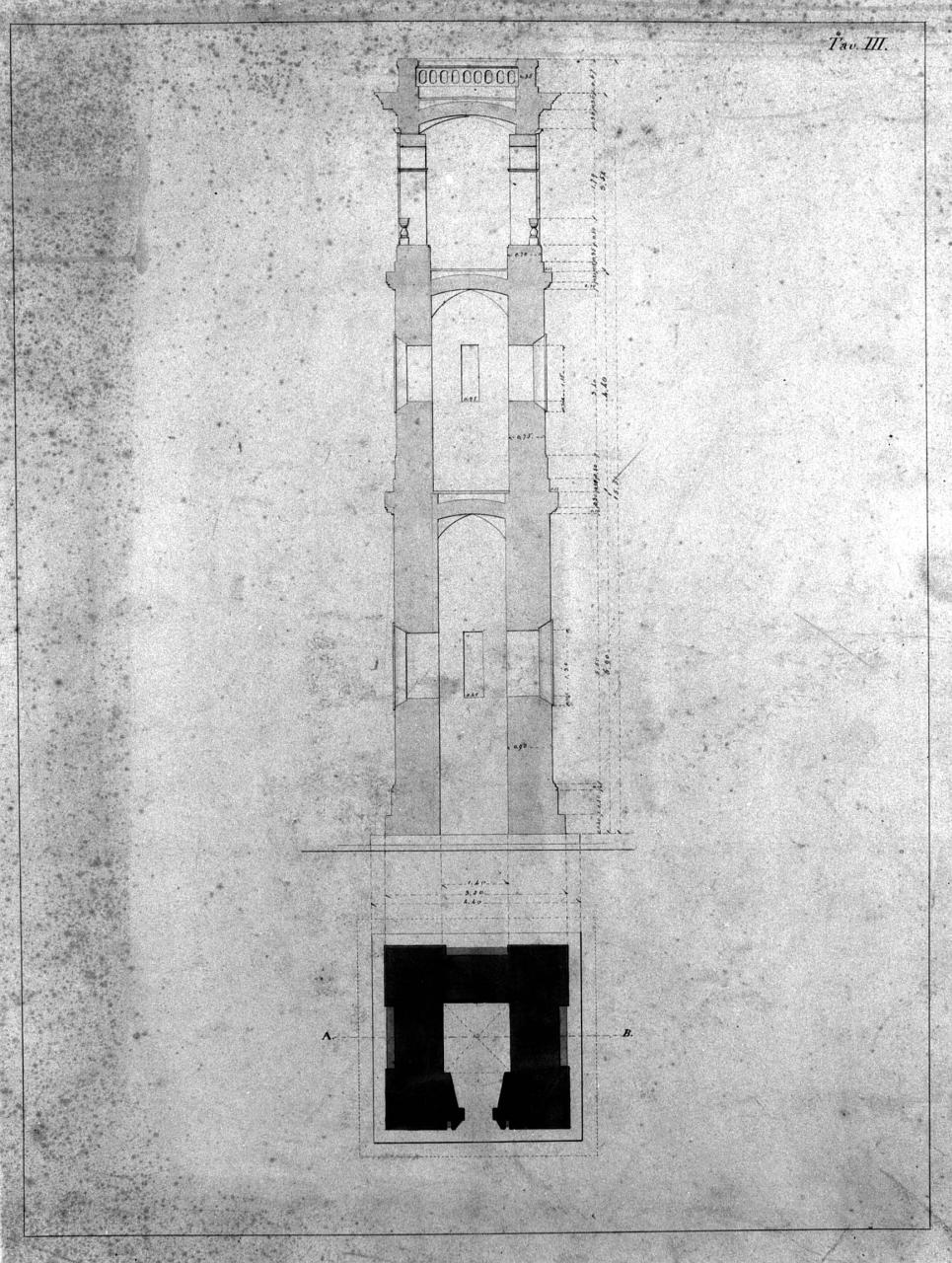 disegno di Cerpi Ezio (attribuito) (inizio sec. XX)