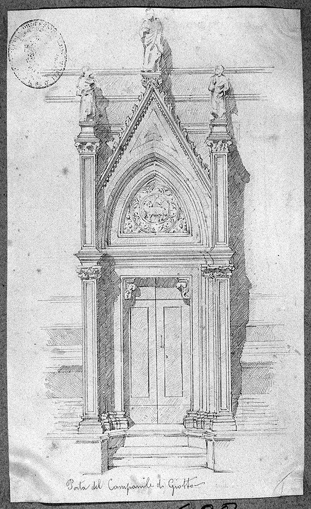 portale (disegno) - ambito toscano (sec. XX)