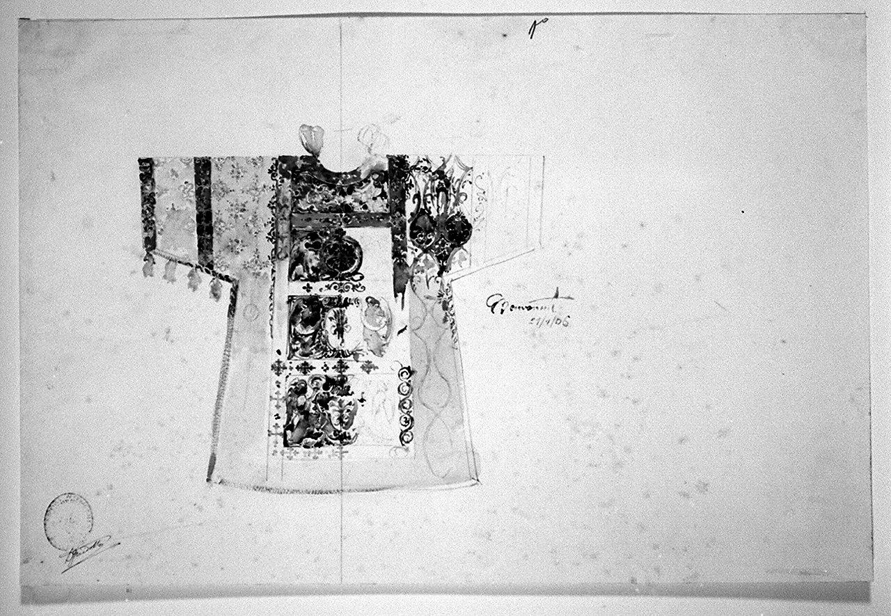 tonacella (disegno) di Benvenuti Giuseppe (sec. XX)