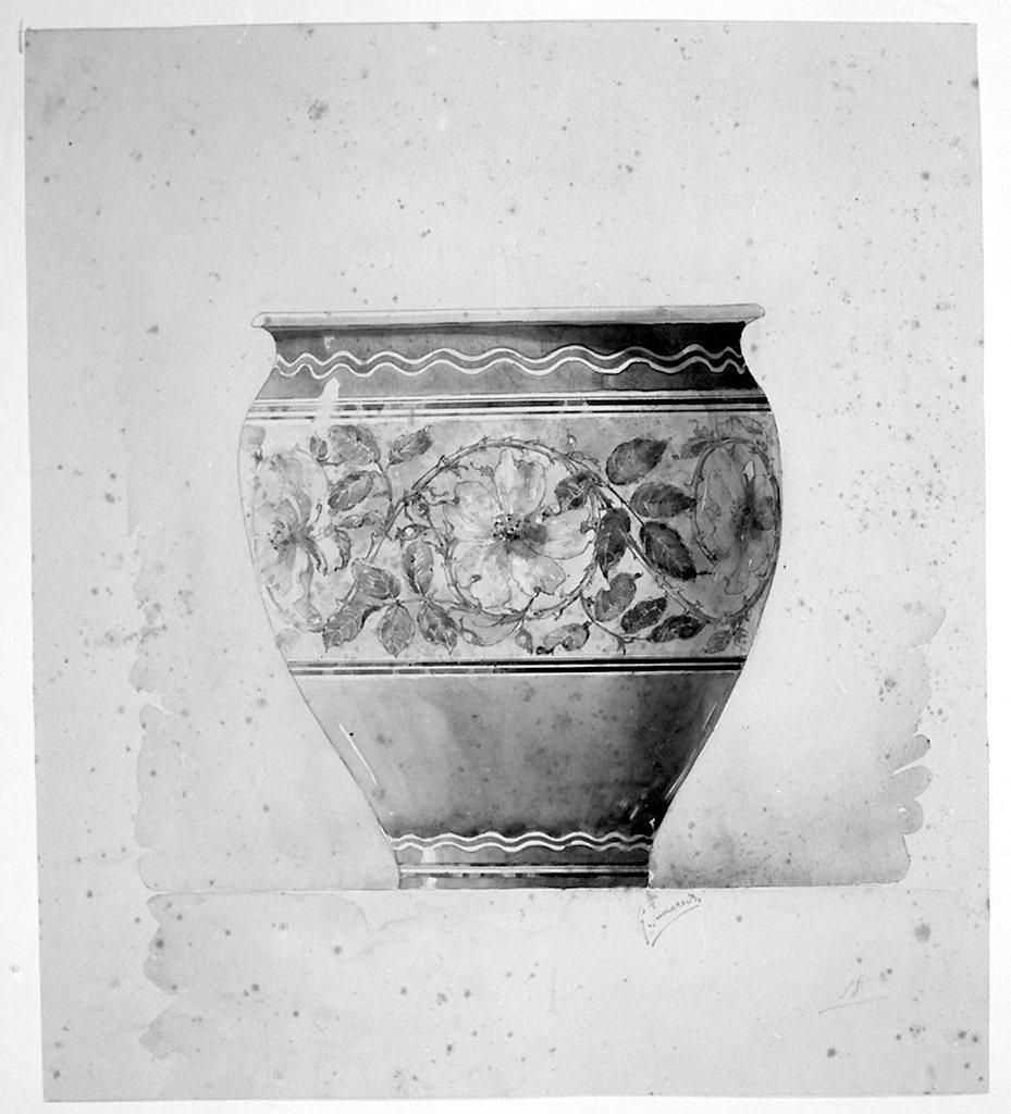 vaso (disegno) di Innocenti Giulio (sec. XX)