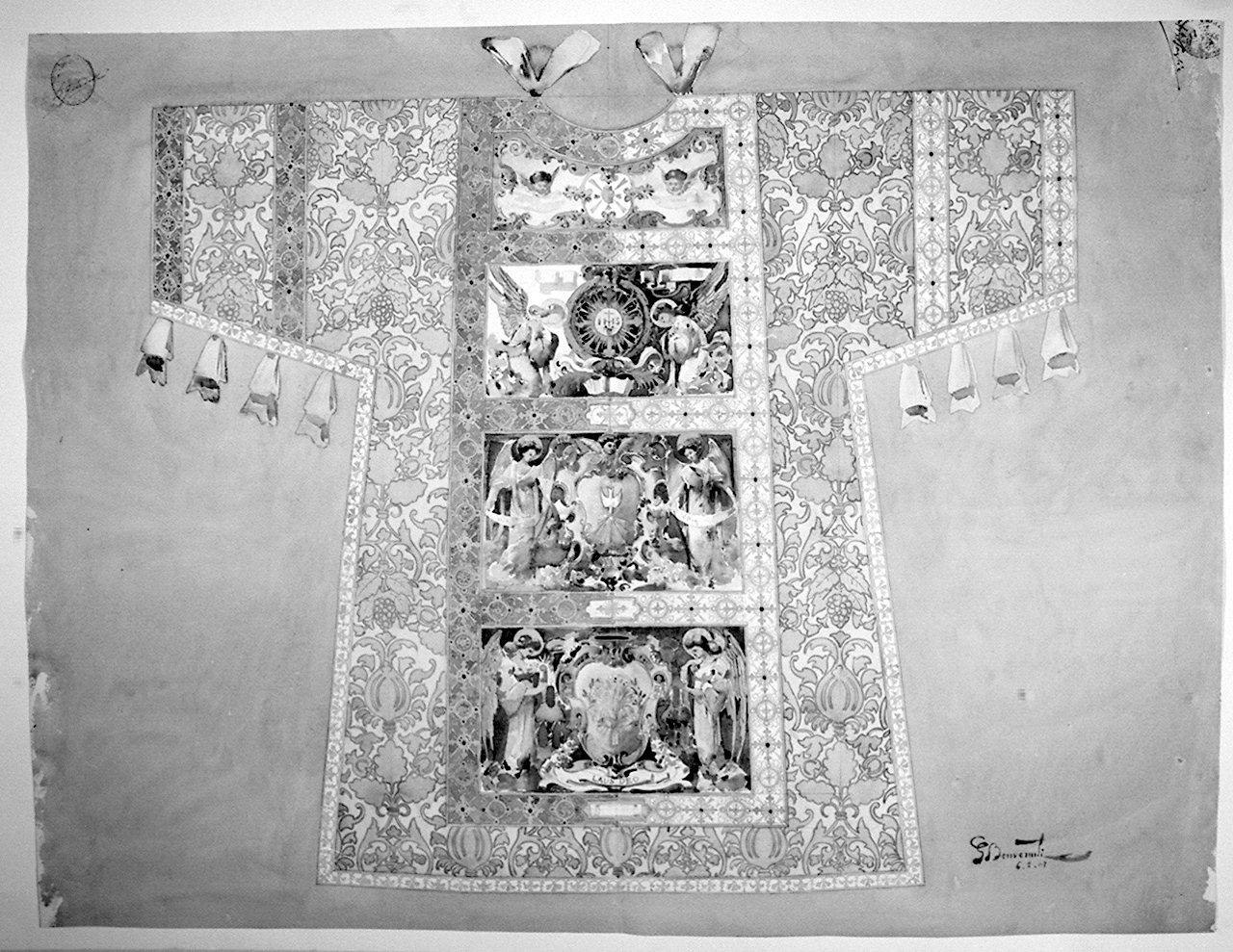 tonacella (disegno) di Benvenuti Giuseppe (sec. XX)