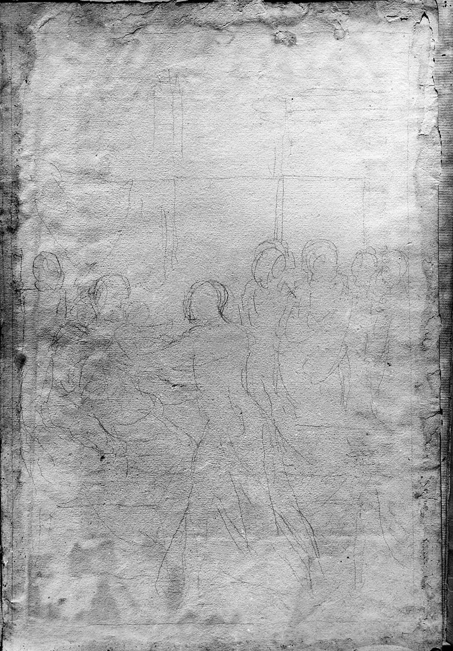 nascita di Maria Vergine (disegno) - ambito toscano (sec. XVIII)