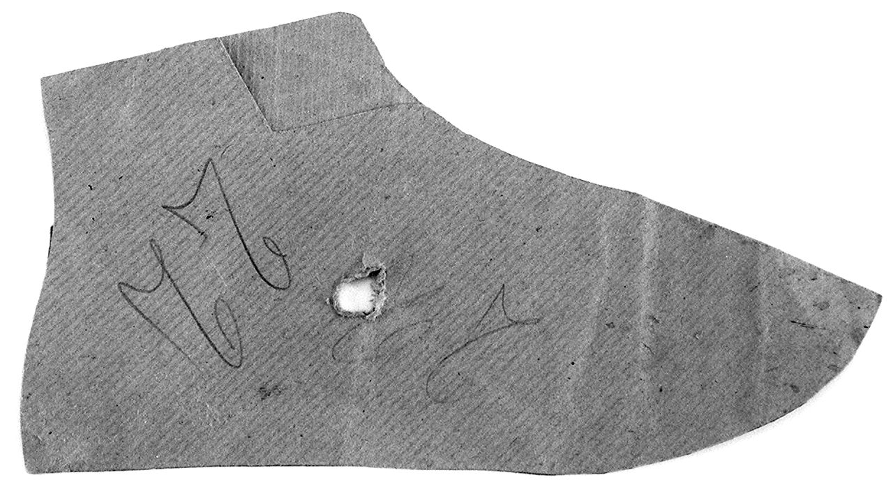 forma per scarpe - ambito toscano (1989)