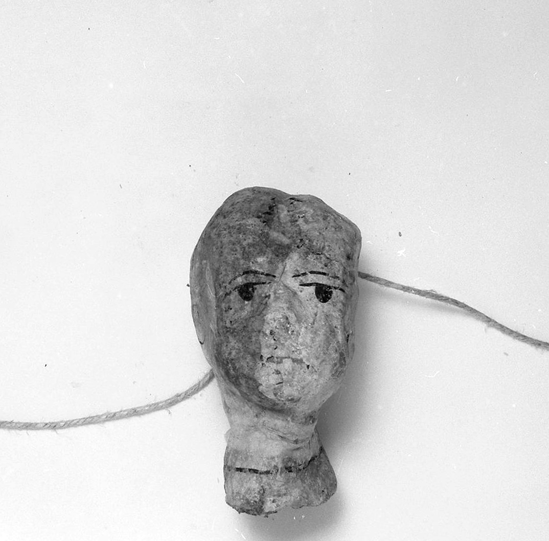testa (ex voto antropomorfo) - valdelsano (secc. XVI/ XIX)