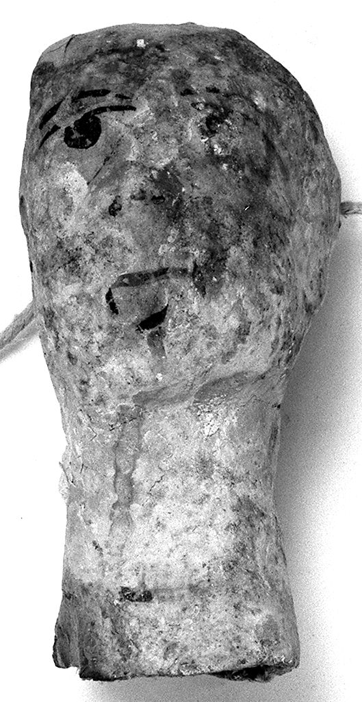 testa (ex voto antropomorfo) - valdelsano (secc. XVI/ XIX)