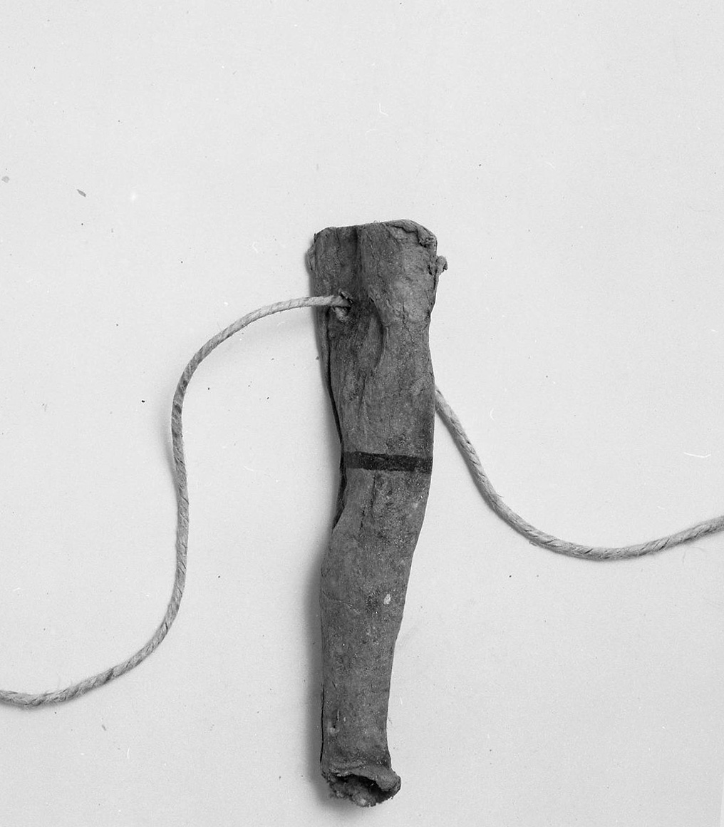 gamba (ex voto antropomorfo) - valdelsano (secc. XVI/ XIX)