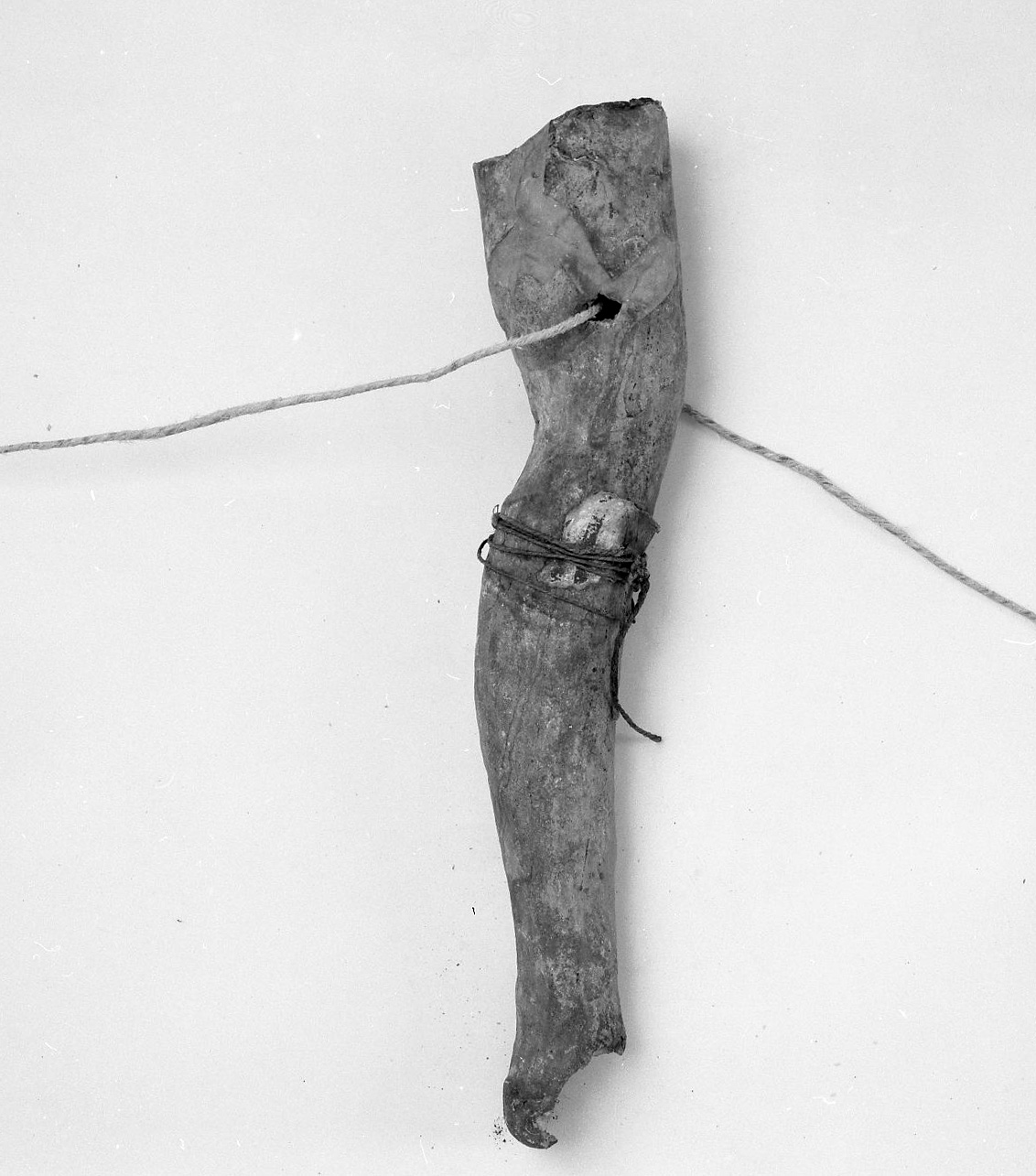 gamba (ex voto antropomorfo) - valdelsano (secc. XVI/ XIX)