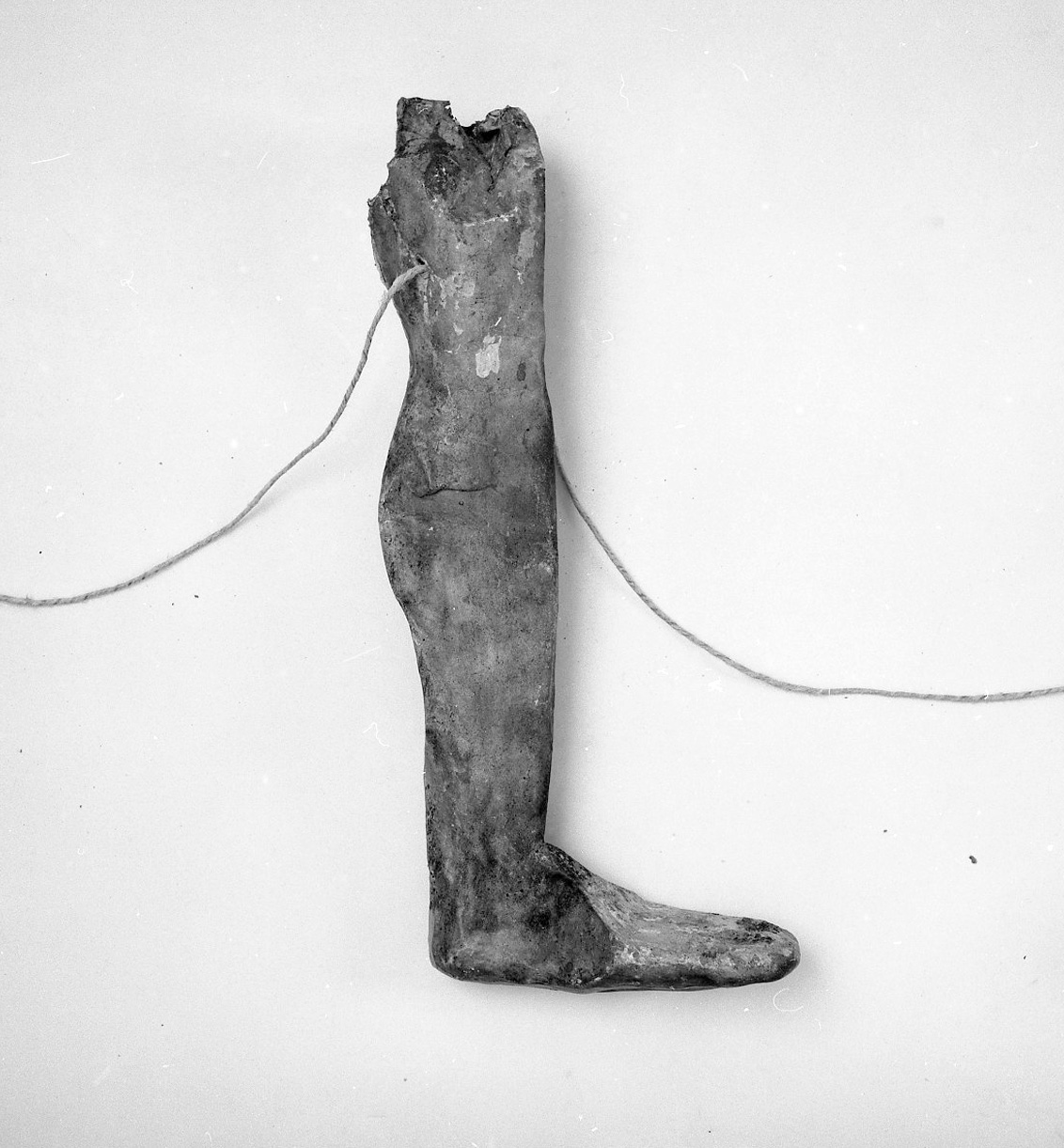 gamba (ex voto antropomorfo) - valdelsano (secc. XVI/ XIX)