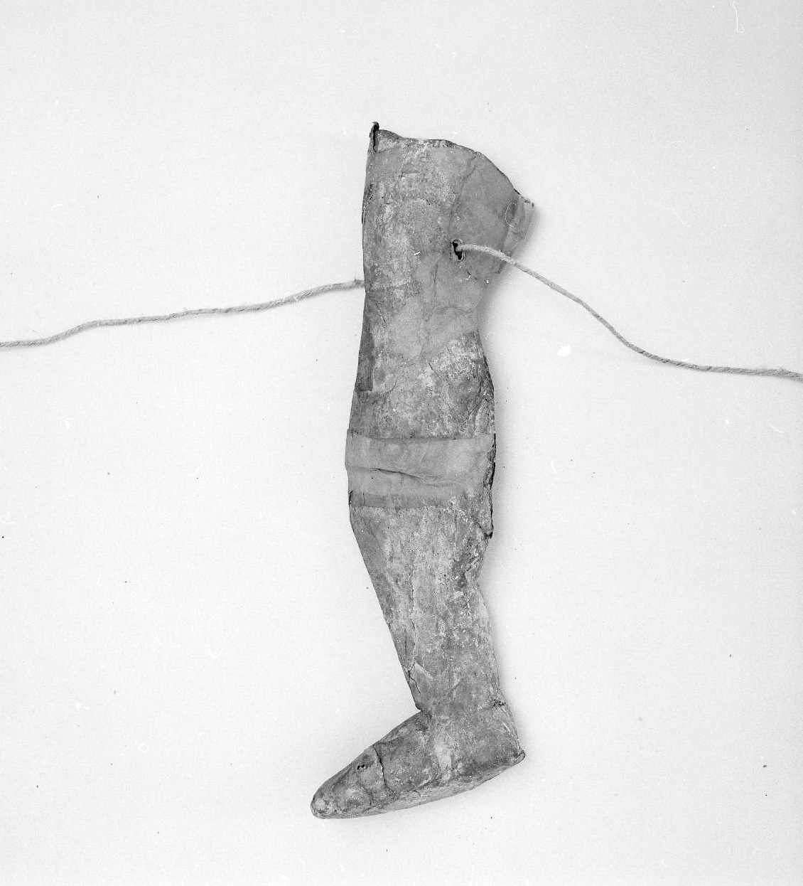 gamba (ex voto antropomorfo) - valdelsano (secc. XVI/ XIX)