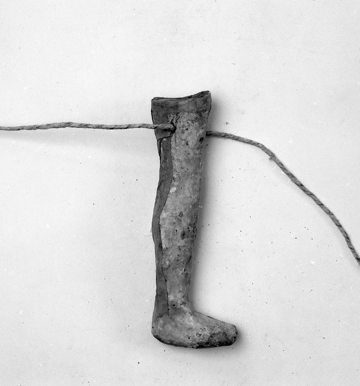 gamba (ex voto antropomorfo) - valdelsano (secc. XVI/ XIX)