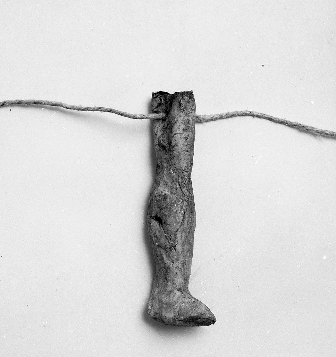 gamba (ex voto antropomorfo) - valdelsano (secc. XVI/ XIX)