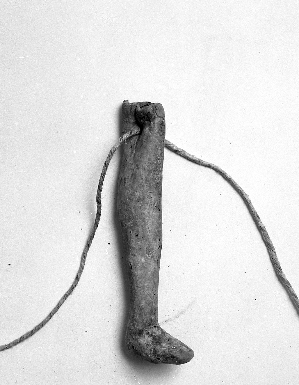 gamba (ex voto antropomorfo) - valdelsano (secc. XVI/ XIX)