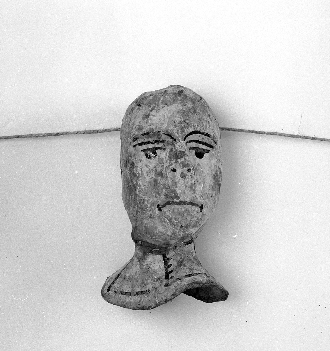 testa (ex voto antropomorfo) - valdelsano (secc. XVI/ XIX)