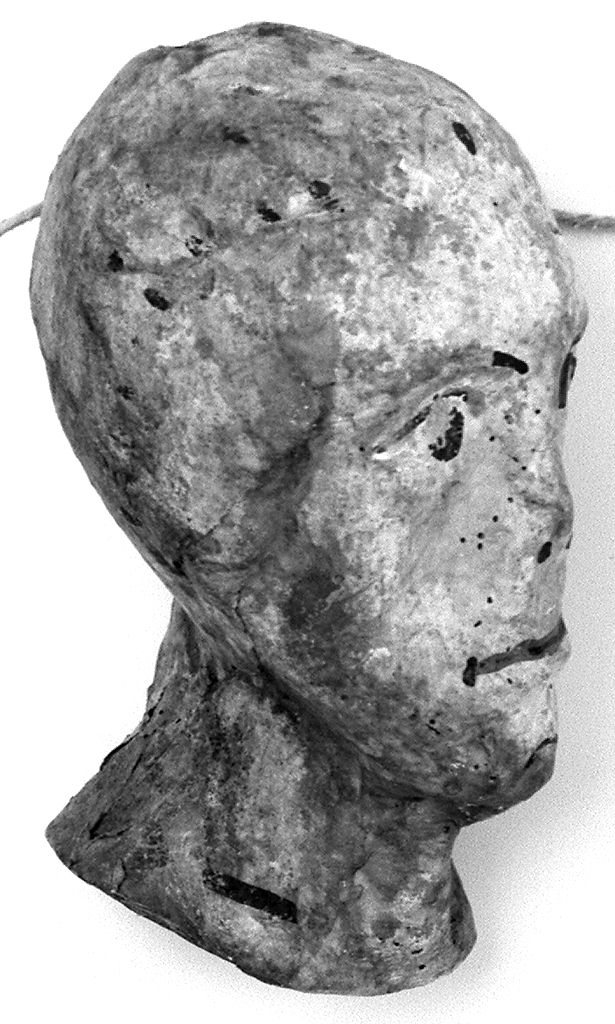 testa (ex voto antropomorfo) - valdelsano (secc. XVI/ XIX)