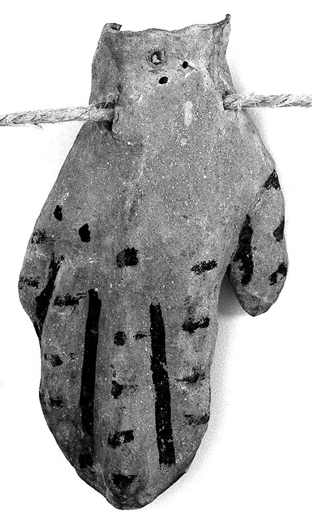 mano (ex voto antropomorfo) - valdelsano (secc. XVI/ XIX)