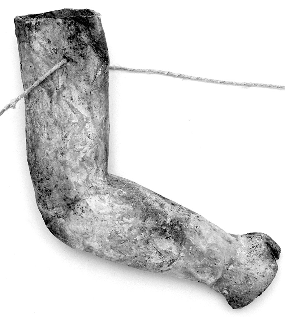 braccio (ex voto antropomorfo) - valdelsano (secc. XVI/ XIX)