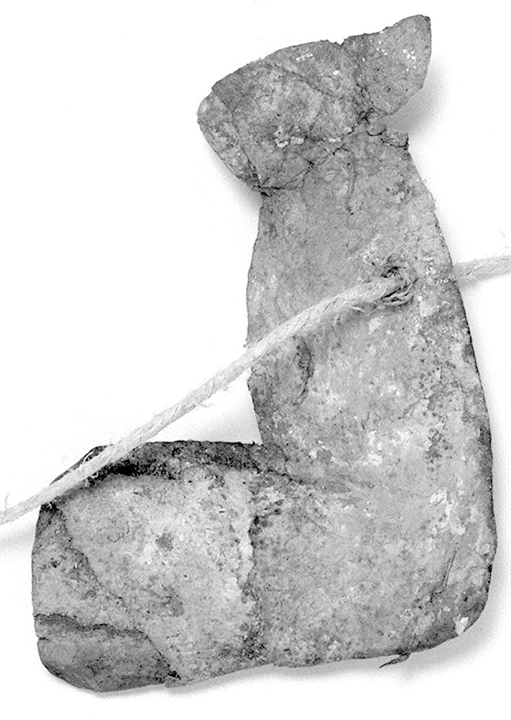 parte anatomica (ex voto antropomorfo) - valdelsano (secc. XVI/ XIX)