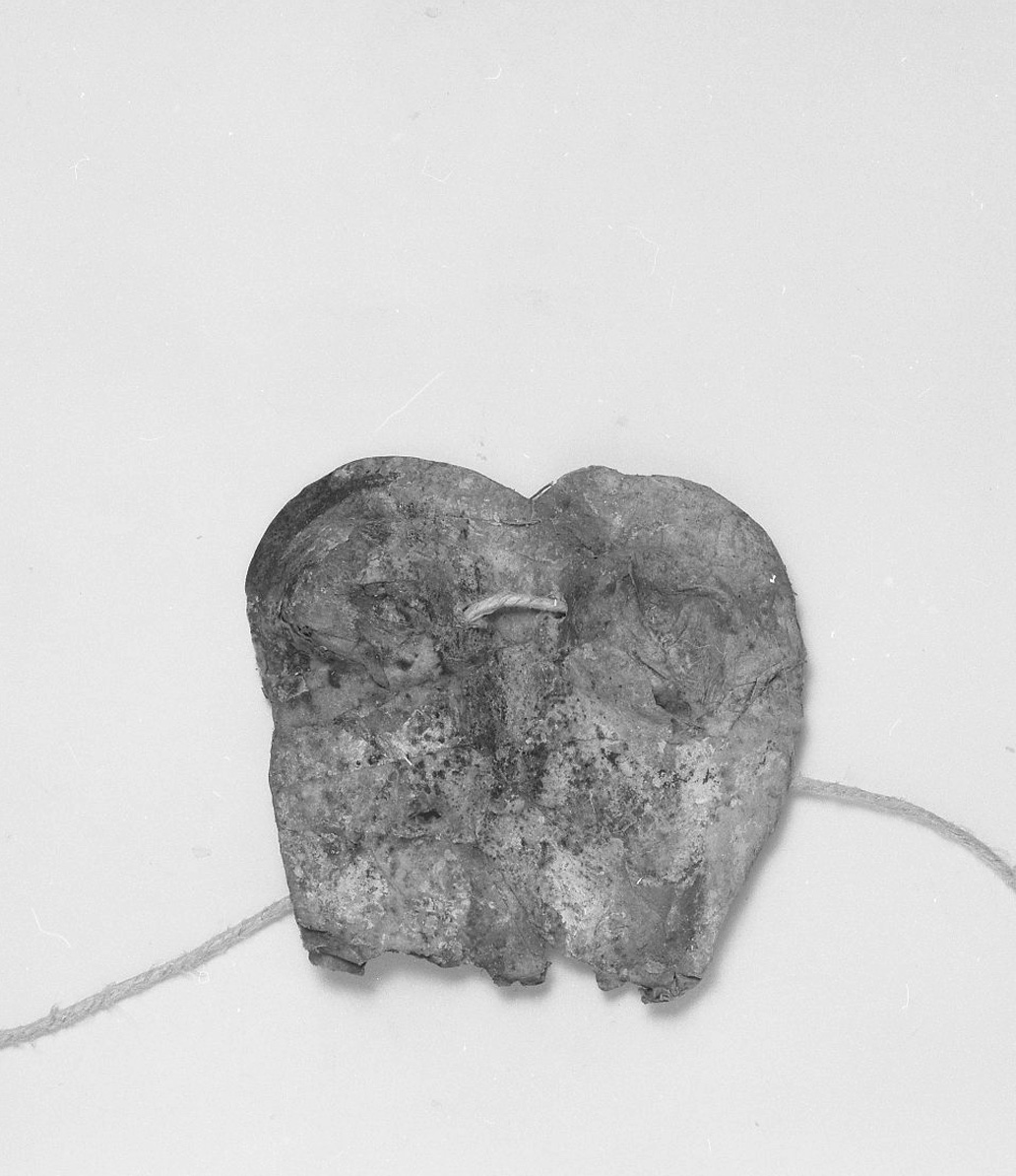 torace (ex voto antropomorfo) - valdelsano (secc. XVI/ XIX)