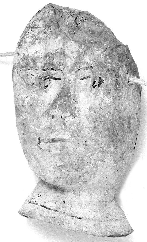 testa (ex voto antropomorfo) - valdelsano (secc. XVI/ XIX)