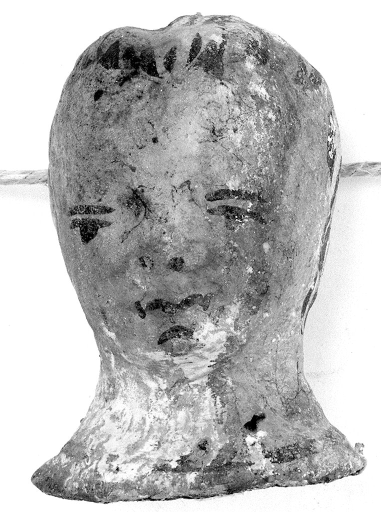 testa (ex voto antropomorfo) - valdelsano (secc. XVI/ XIX)