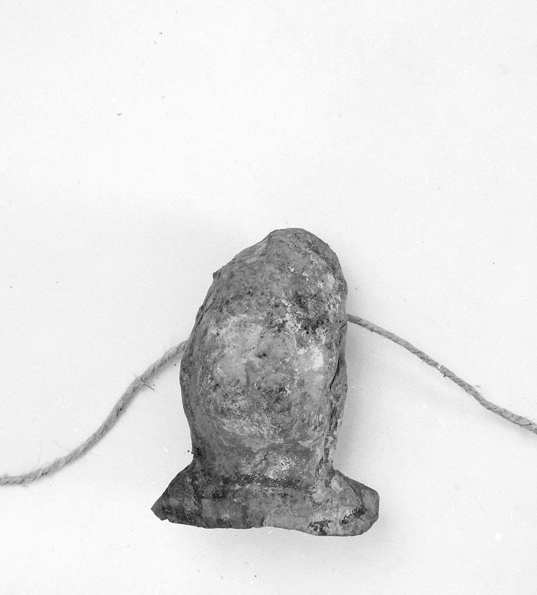 testa (ex voto antropomorfo) - valdelsano (secc. XVI/ XIX)