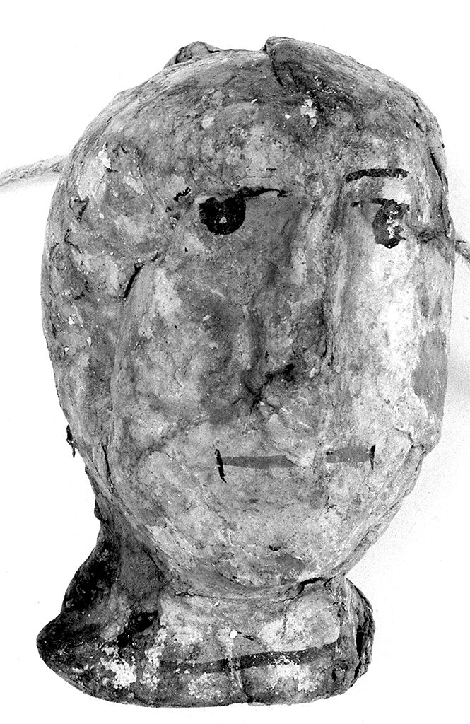 testa (ex voto antropomorfo) - valdelsano (secc. XVI/ XIX)