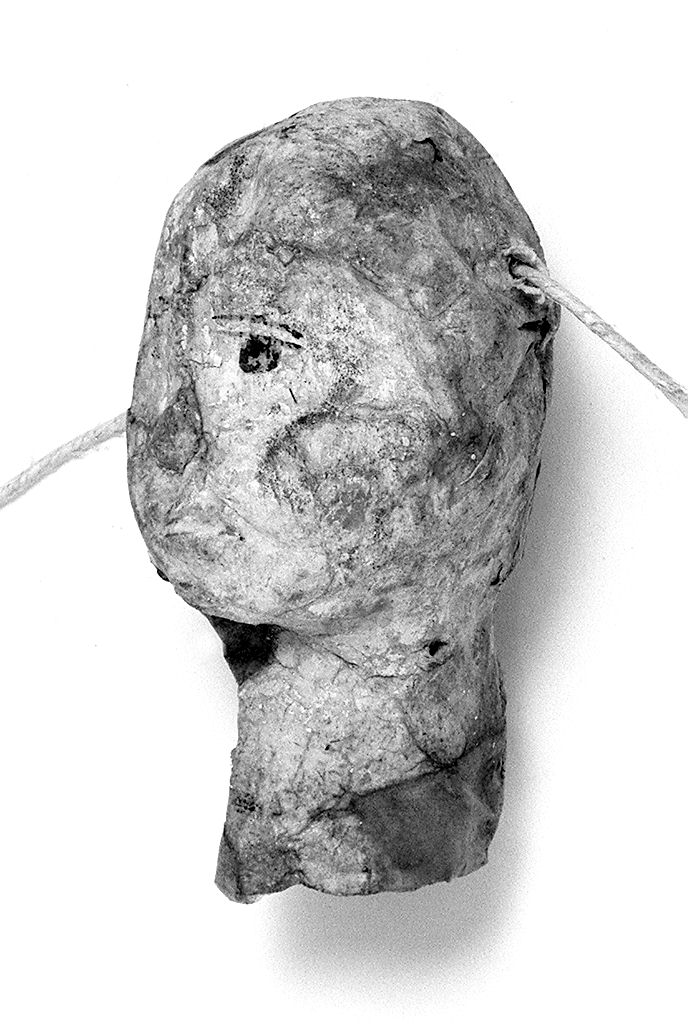 testa (ex voto antropomorfo) - valdelsano (secc. XVI/ XIX)