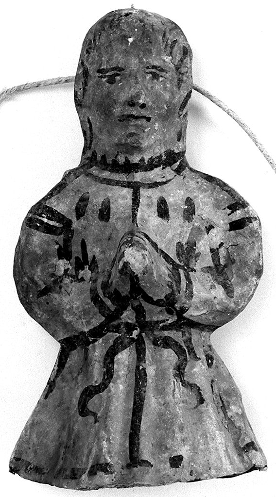 parte anatomica (ex voto antropomorfo) - valdelsano (secc. XVII/ XVIII)