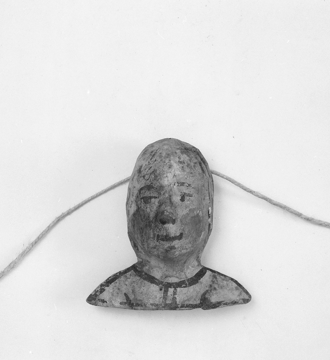 testa di donna (ex voto antropomorfo) - valdelsano (secc. XVII/ XVIII)