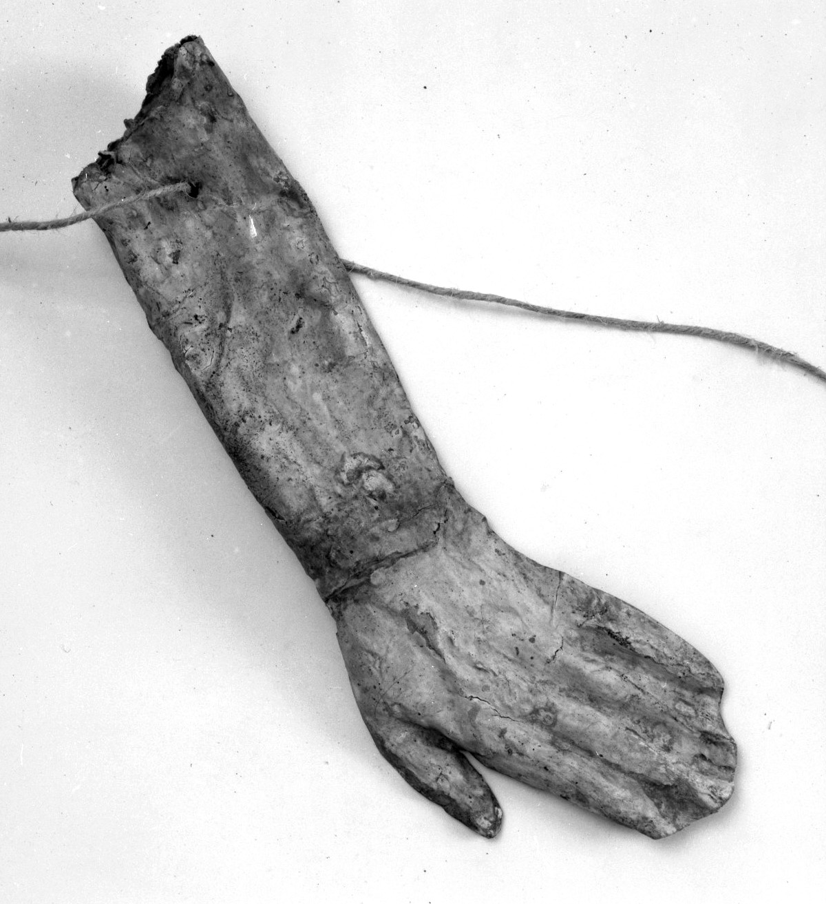 braccio (ex voto antropomorfo) - valdelsano (secc. XVI/ XIX)