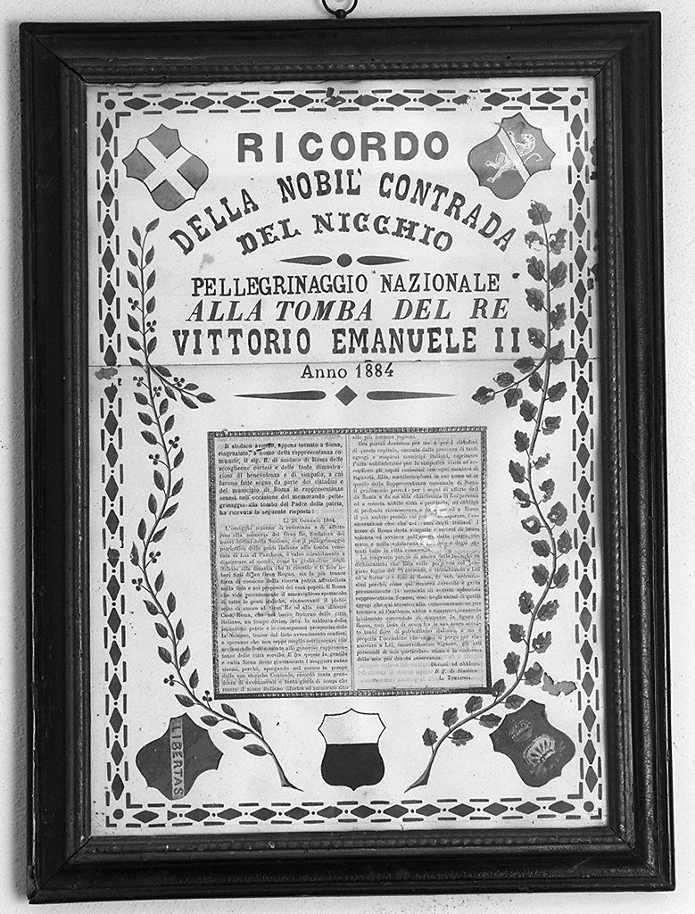 motivi decorativi vegetali (disegno) - bottega senese (sec. XIX)