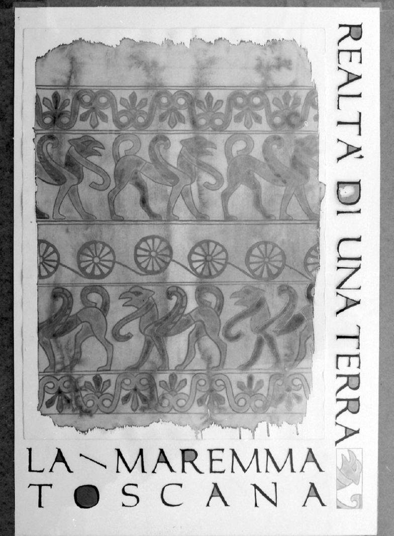 frammento archeologico (disegno, opera isolata) di Scarpati Cioffari Grazia (sec. XX)