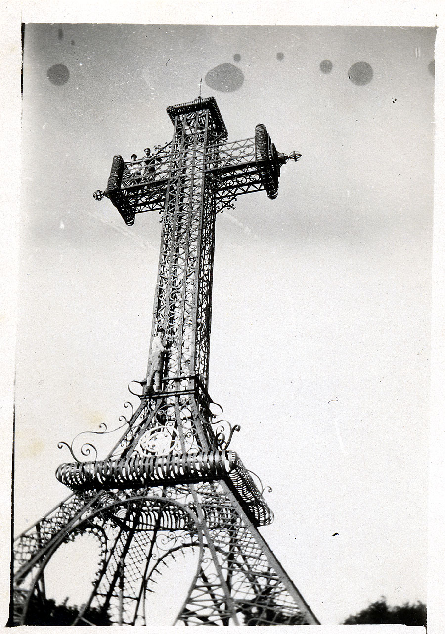 Monte Amiata, croce di ferro - gita in montagna (positivo) di Brogi, Nello (attr) (XX)