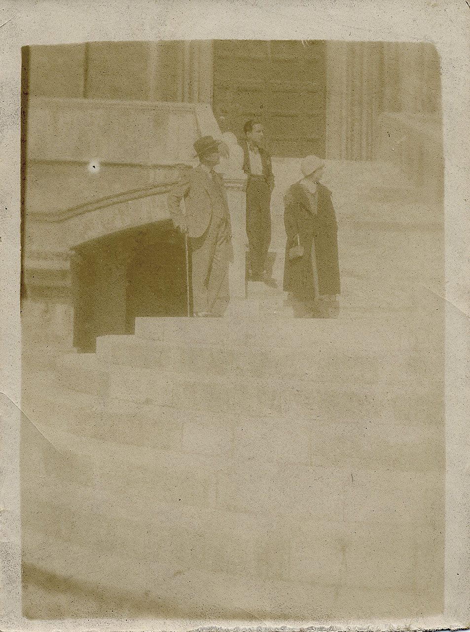 Gubbio - scale - Brandi, Camillo - Brandi, Cesare - Matini, Nella (positivo) di Brandi, Archibaldo (Baldo) (attr) (XX)