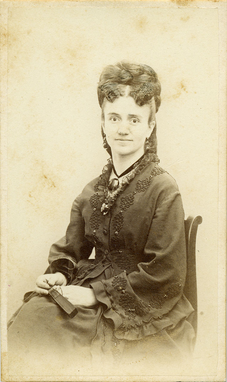 Ritratto femminile (positivo) di [Pepi, Vincenzo] (attr) (XIX)