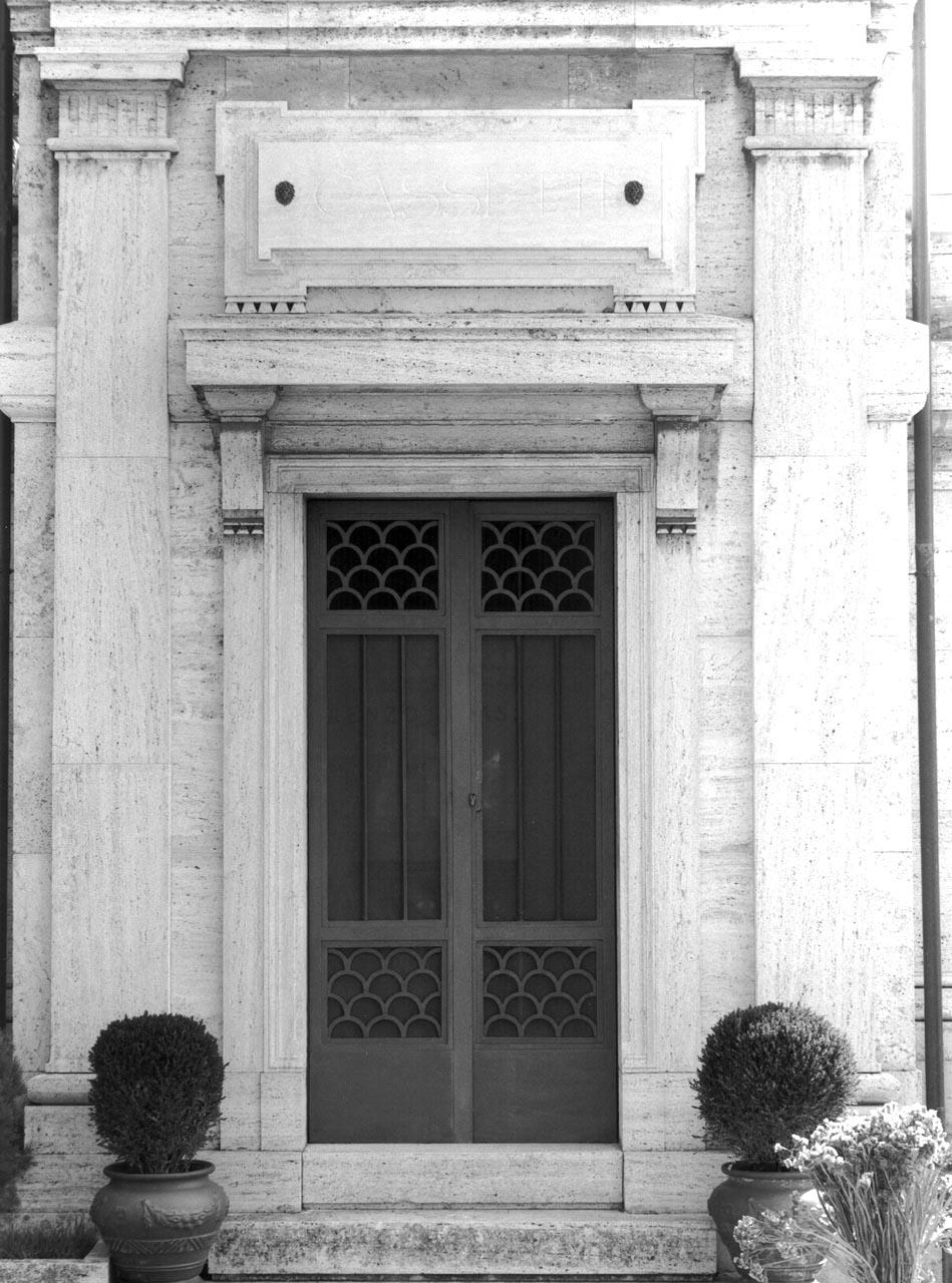 mostra di porta - ambito toscano (sec. XX)