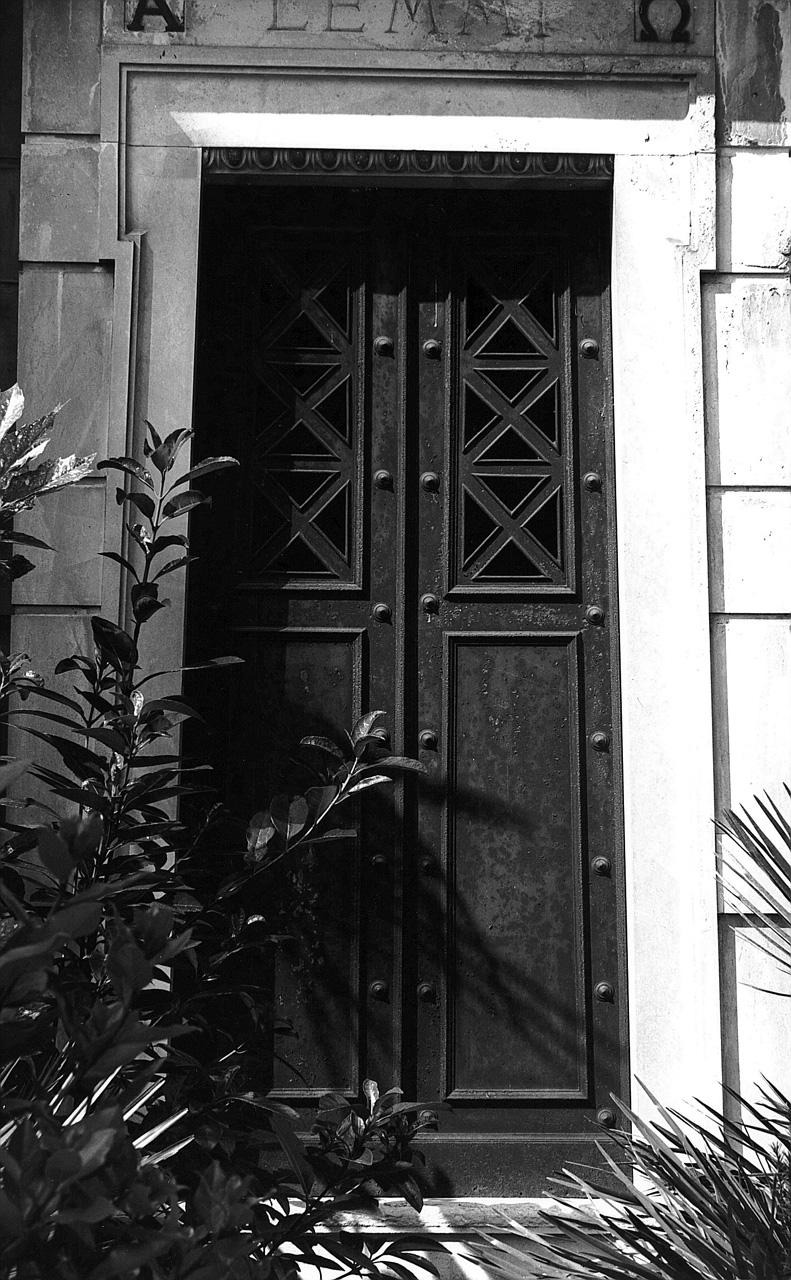 porta - a due battenti - produzione toscana (sec. XIX)