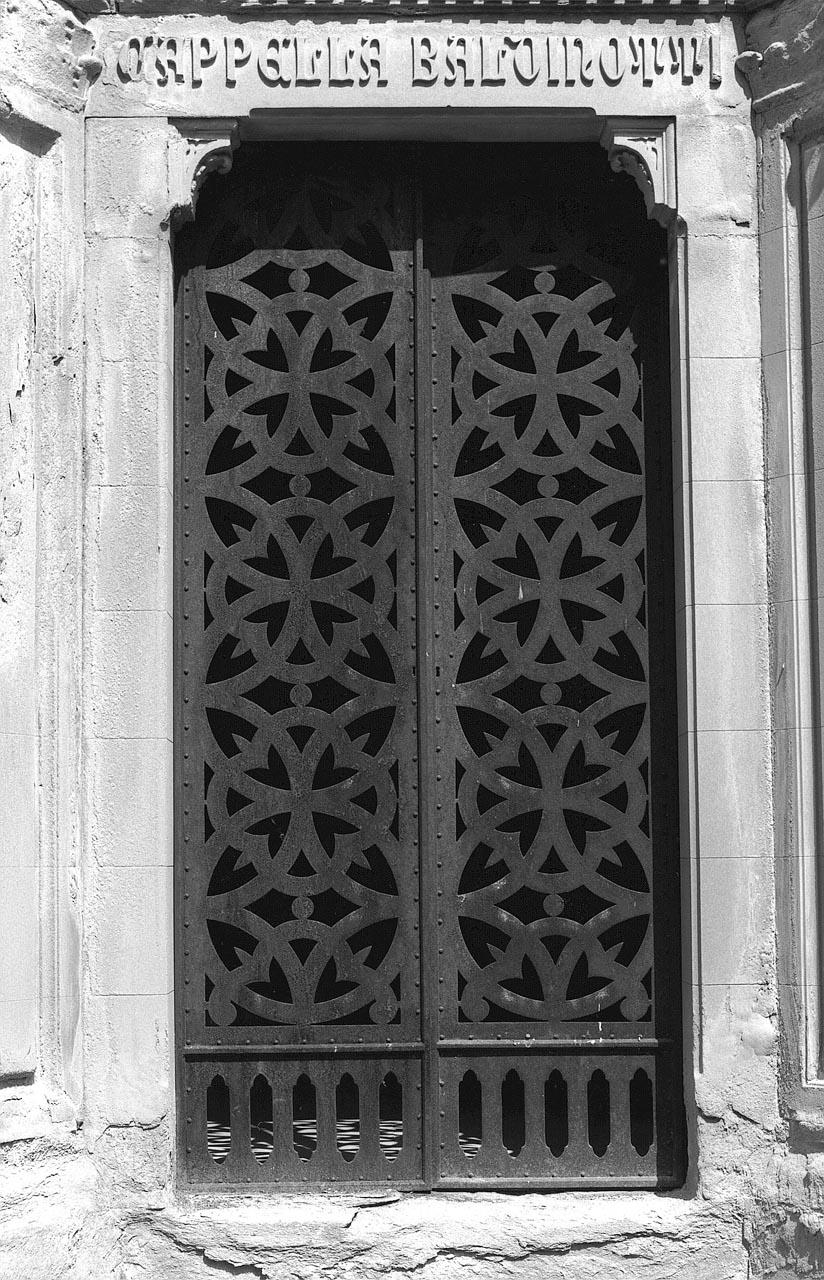 porta - a due battenti - produzione toscana (sec. XIX)