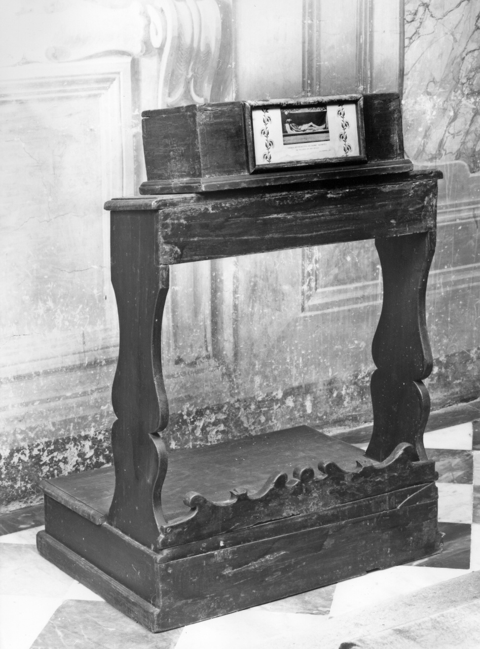 inginocchiatoio - manifattura toscana (seconda metà sec. XIX)