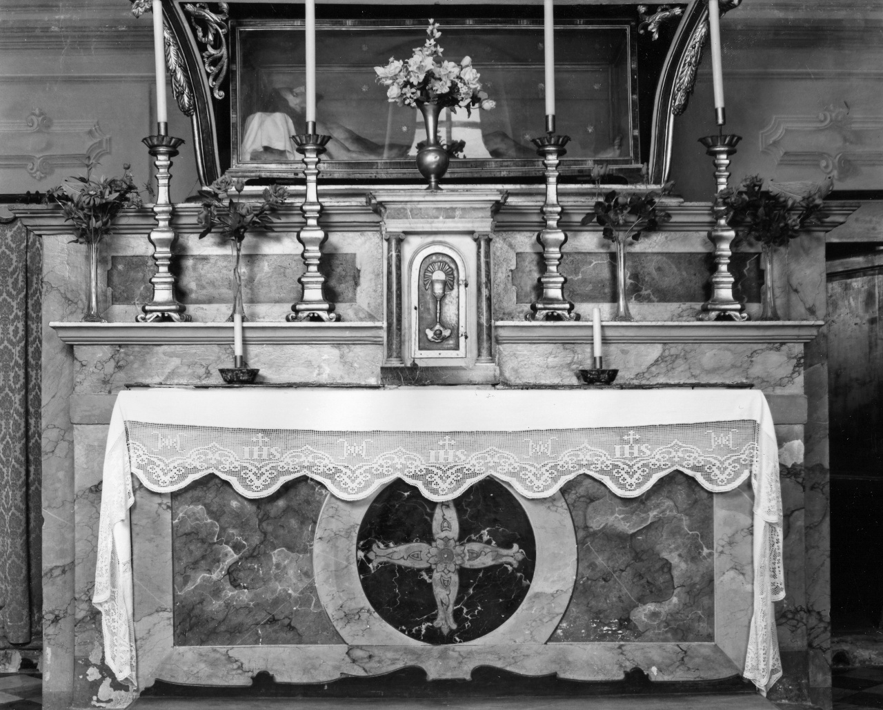 altare maggiore - manifattura toscana (fine sec. XVIII)