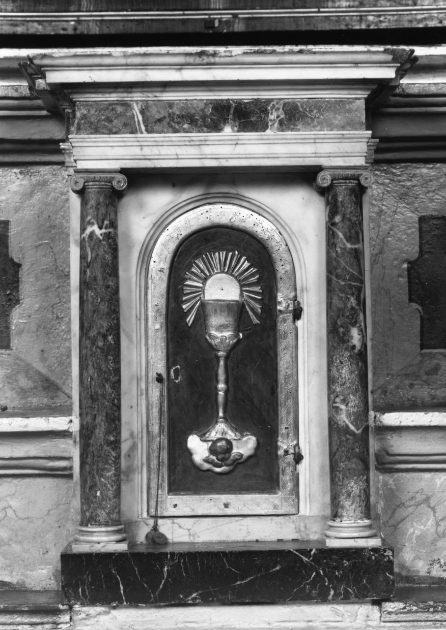 tabernacolo - manifattura toscana (fine sec. XVIII)