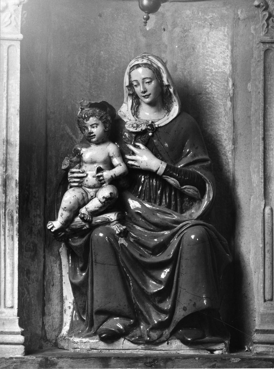 Madonna con Bambino (scultura) - produzione fiorentina (fine sec. XV)