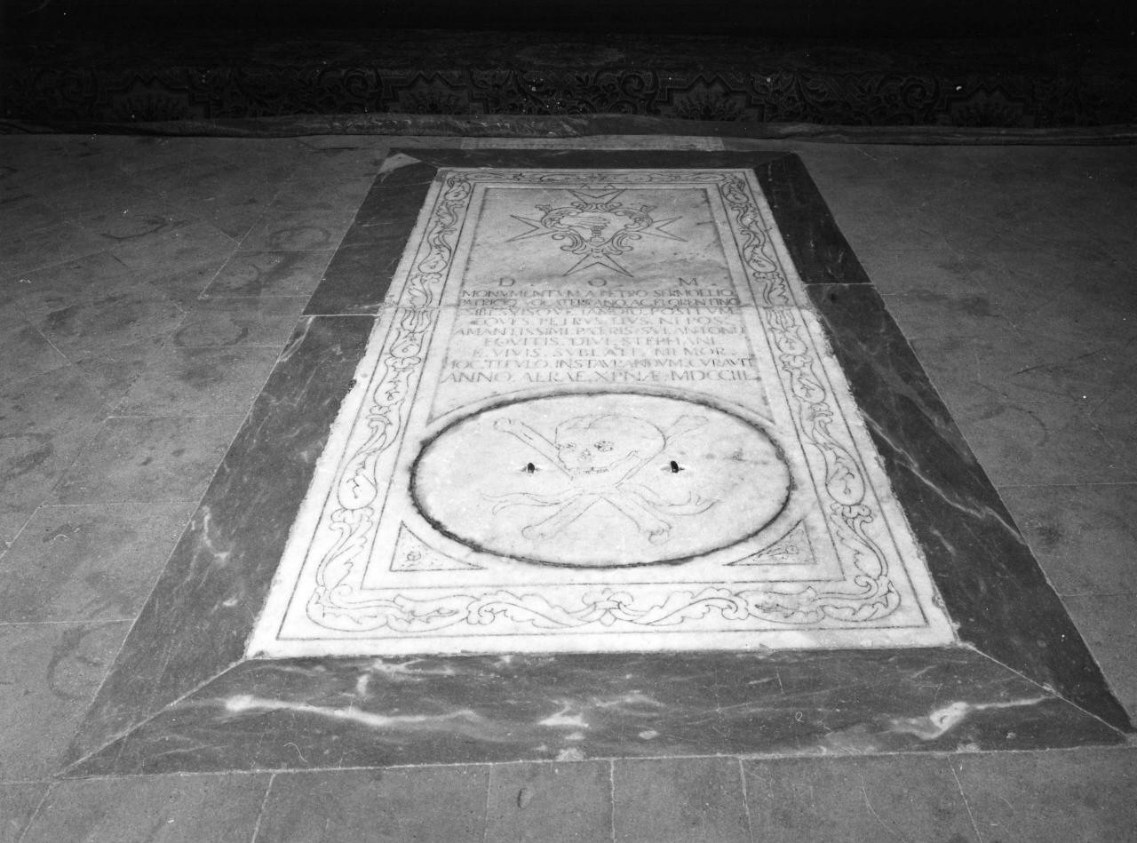 lapide tombale - bottega toscana (sec. XVIII)